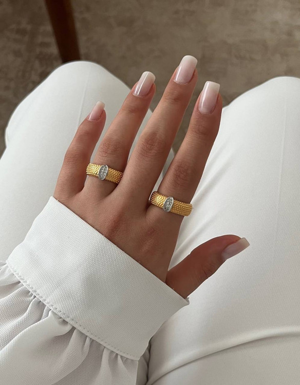 انگشتراستیل طلایی خاص زنانه