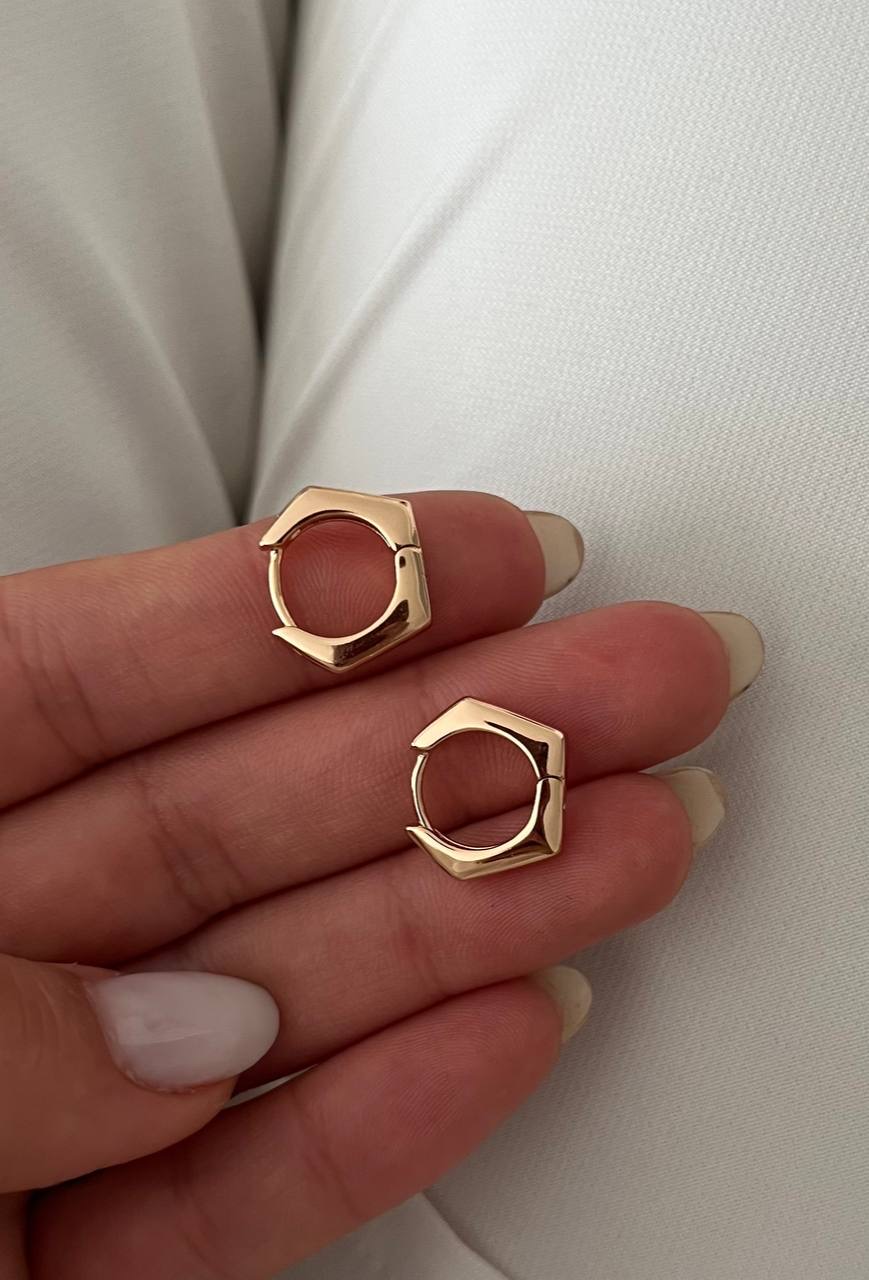 گوشواره ریز طلایی