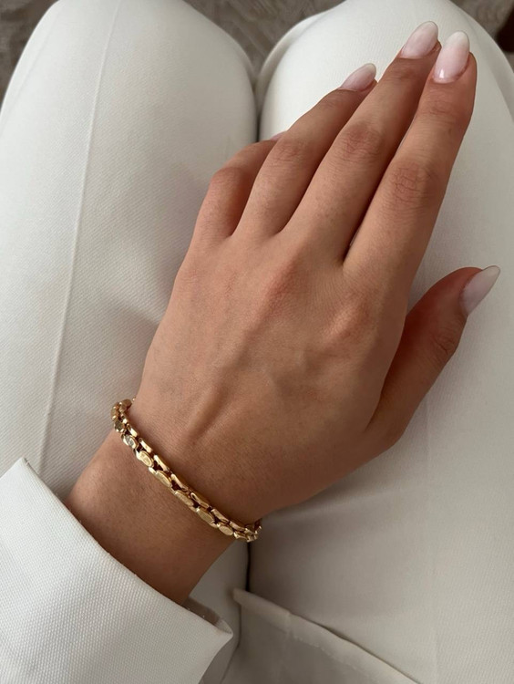 دستبندطلایی طنابی زنانه