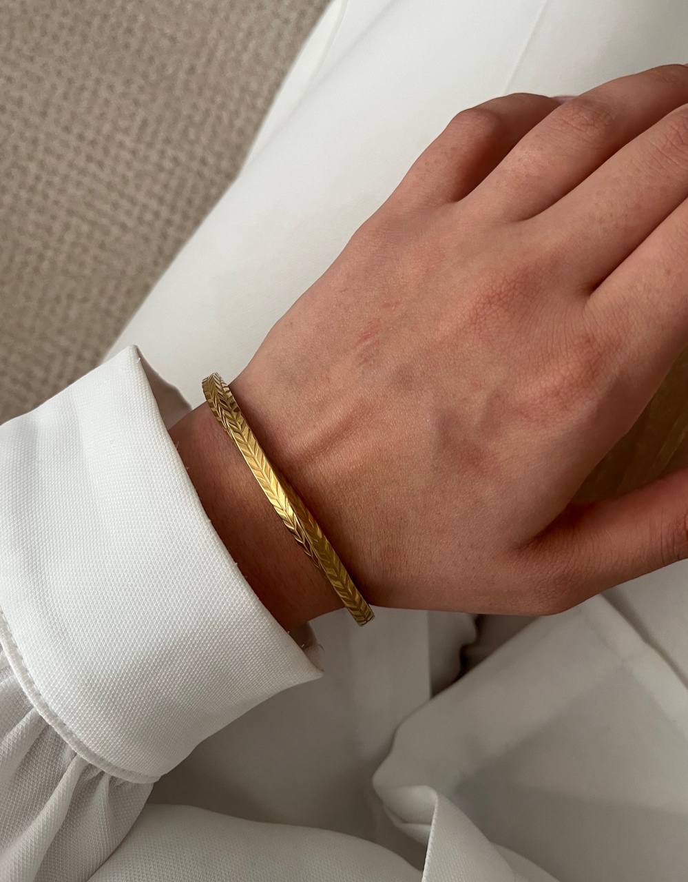 بنگل طلایی اسپرت زنانه مردانه