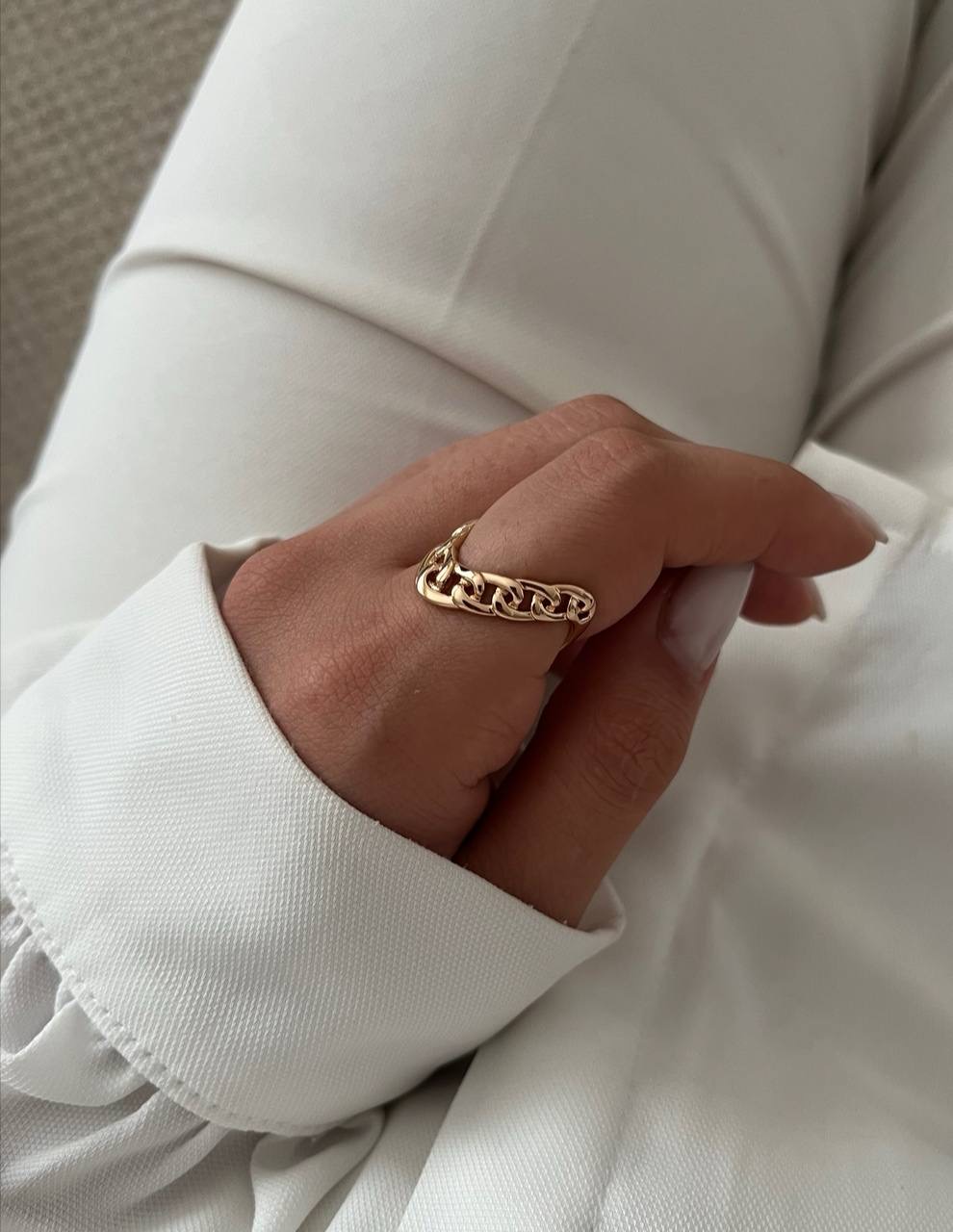 انگشترکارتیر زنانه طلایی ژوپینگ ضدحساسیت