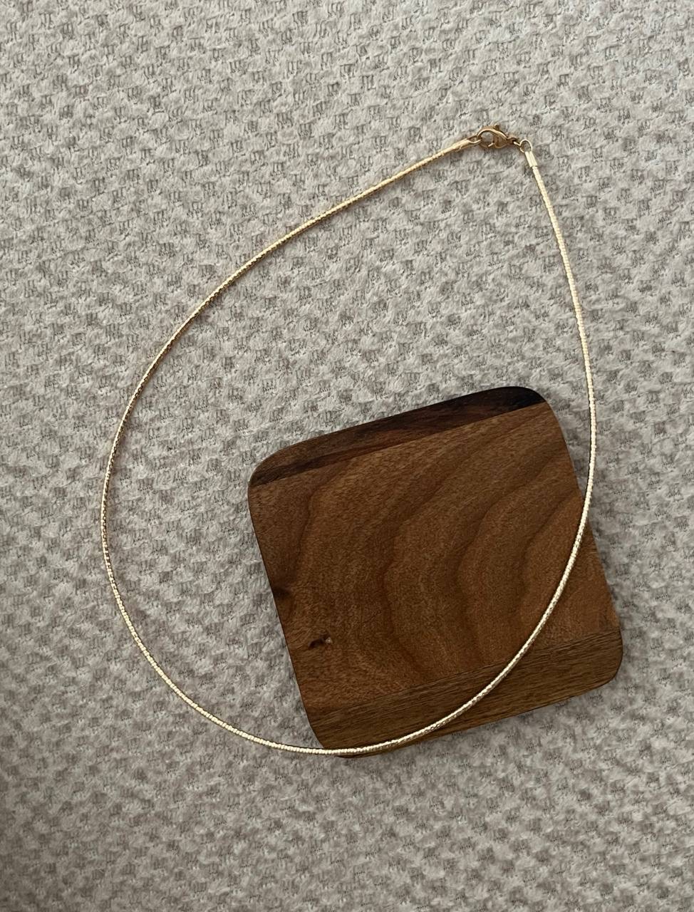 طوق یا گردنبند فشن زنانه طلایی ژوپینگ