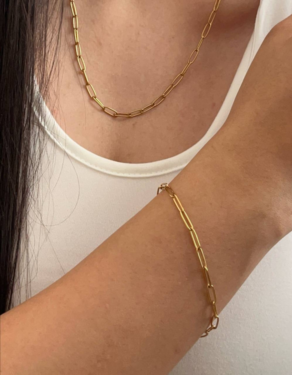 نیمست دخترانه ظریف ساده طلایی