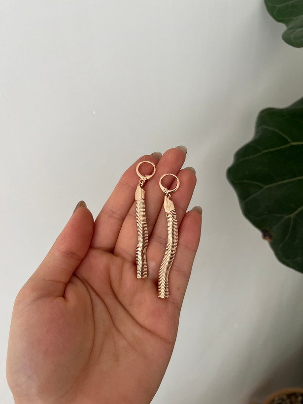گوشواره های زنانه طلایی و سیلور